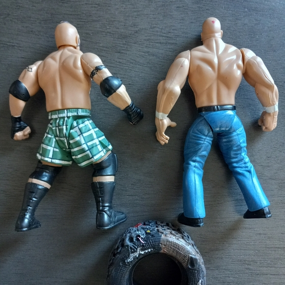 Jakks Pacific WWF Wrestling Action Figures 1998-1999 5 Total - Picture 5 of 8